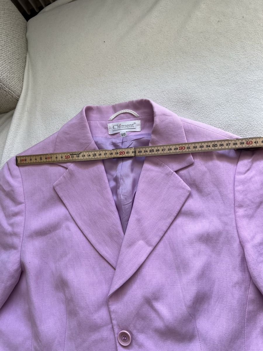 Giacche: Pink linen jacket  size S – Usato da Zürich venduto da dor_9l9g 8