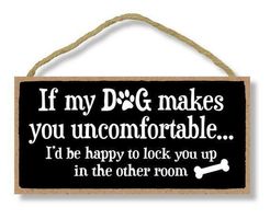 Schild Dog Türschild Warnschild Hund