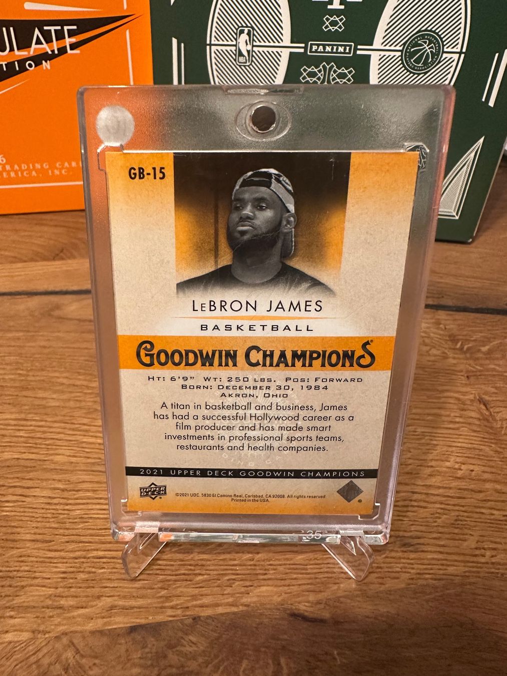 Nba Sammelbilder & Trading cards: LeBron James Goodwin champion – Gebraucht aus Vullierens von Gaara04 1