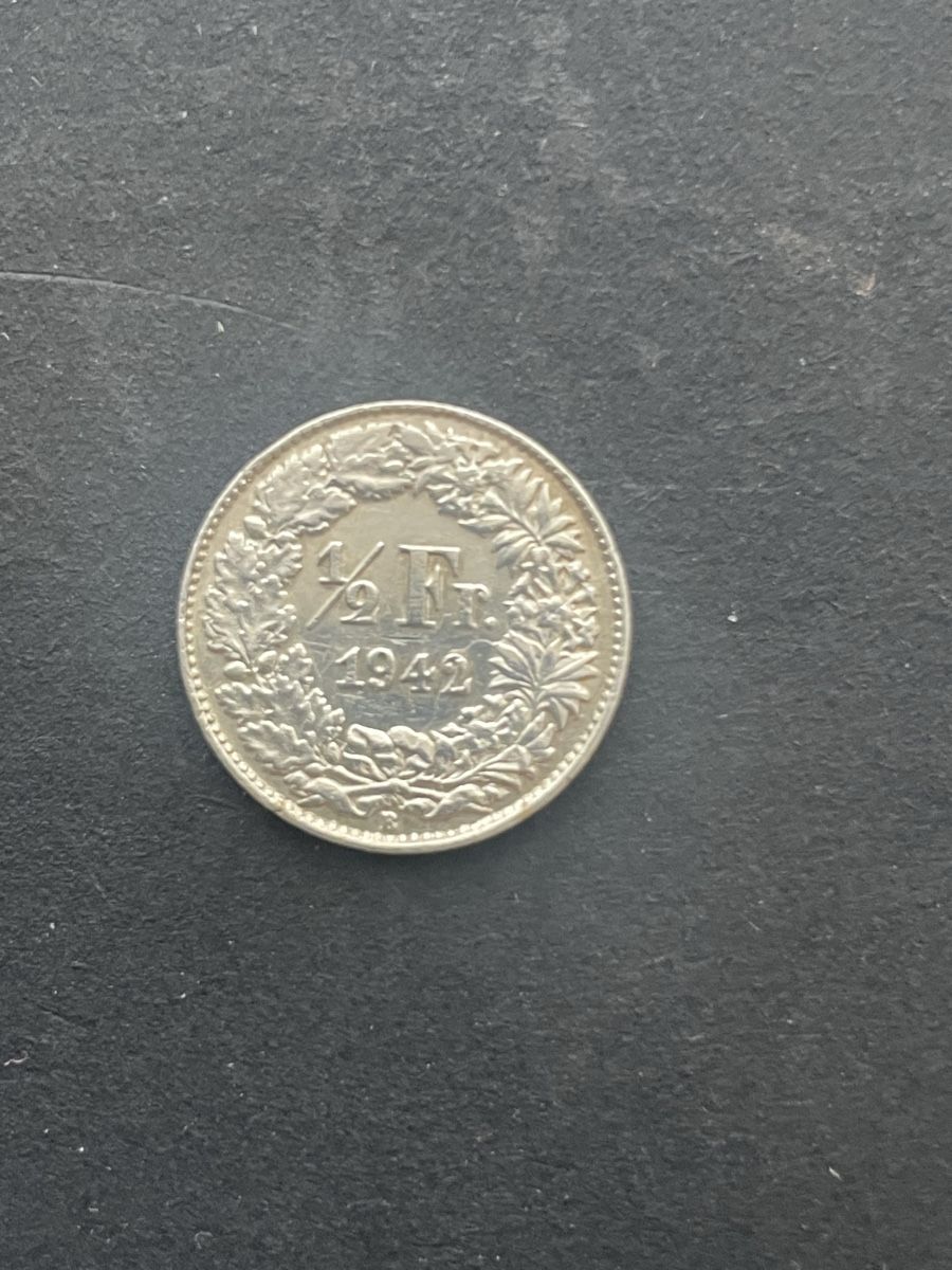 Tutti le monete: -.50 Silber CH Jahr 1942 – Usato da Meierskappel venduto da Hala03 2