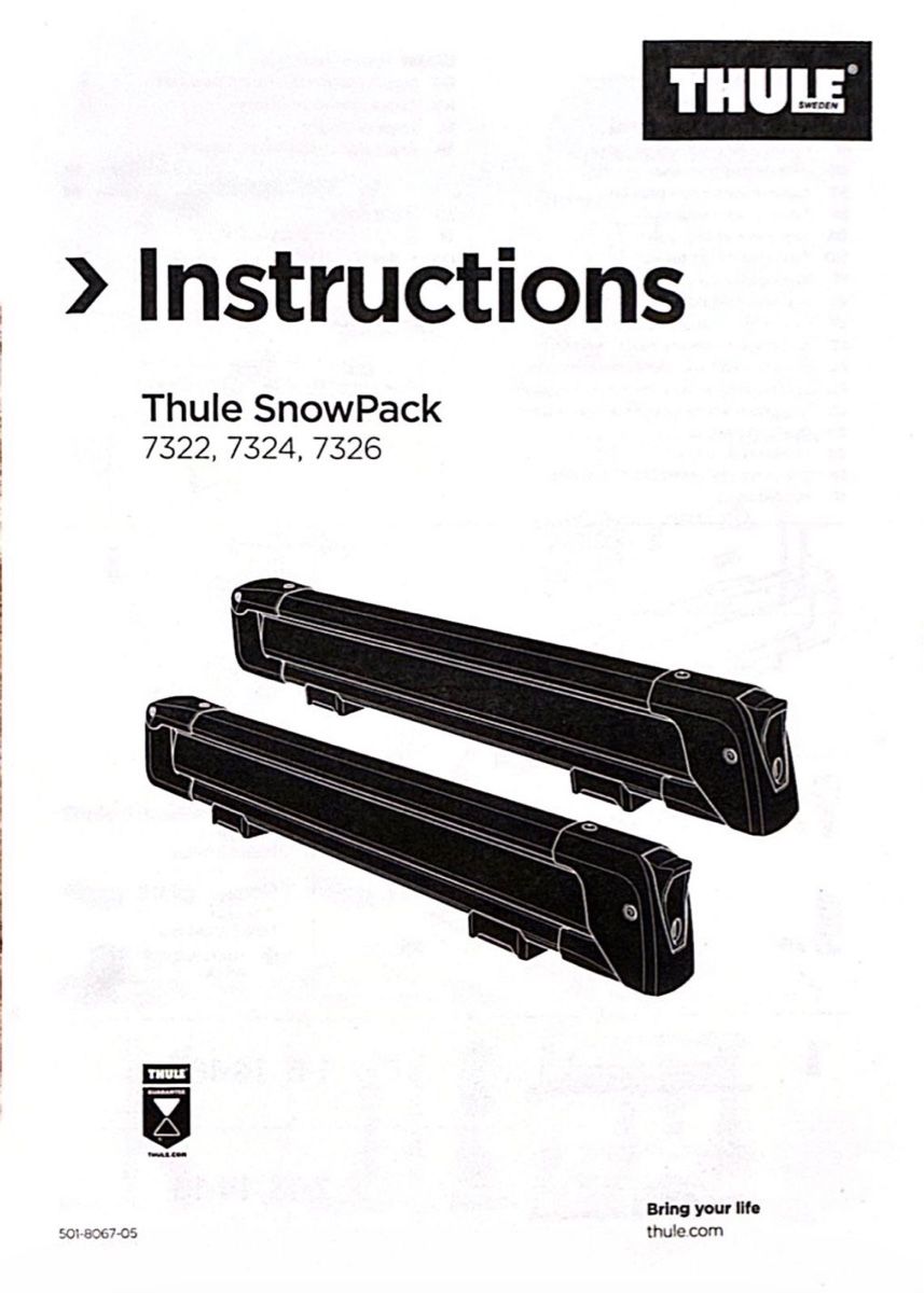 Thule Portapacchi: Thule Roof Rack - Complete Set – Nuovo (secondo la descrizione) da Zürich venduto da and_vp7g 6