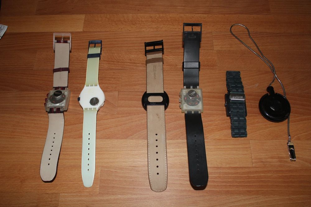 Swatch Orologi: Swatch Armbanduhren und Taschenuhr – Usato da Staufen venduto da qualiton 4