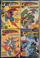 8xSuperman Superband Ehapa:2-5,7-9,15