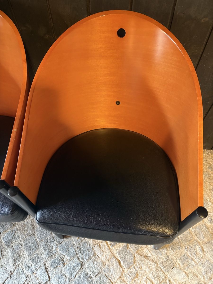 Poltrone: Ensemble de trois chaises Costes – Usato da Plan-les-Ouates venduto da mirobinfr 1