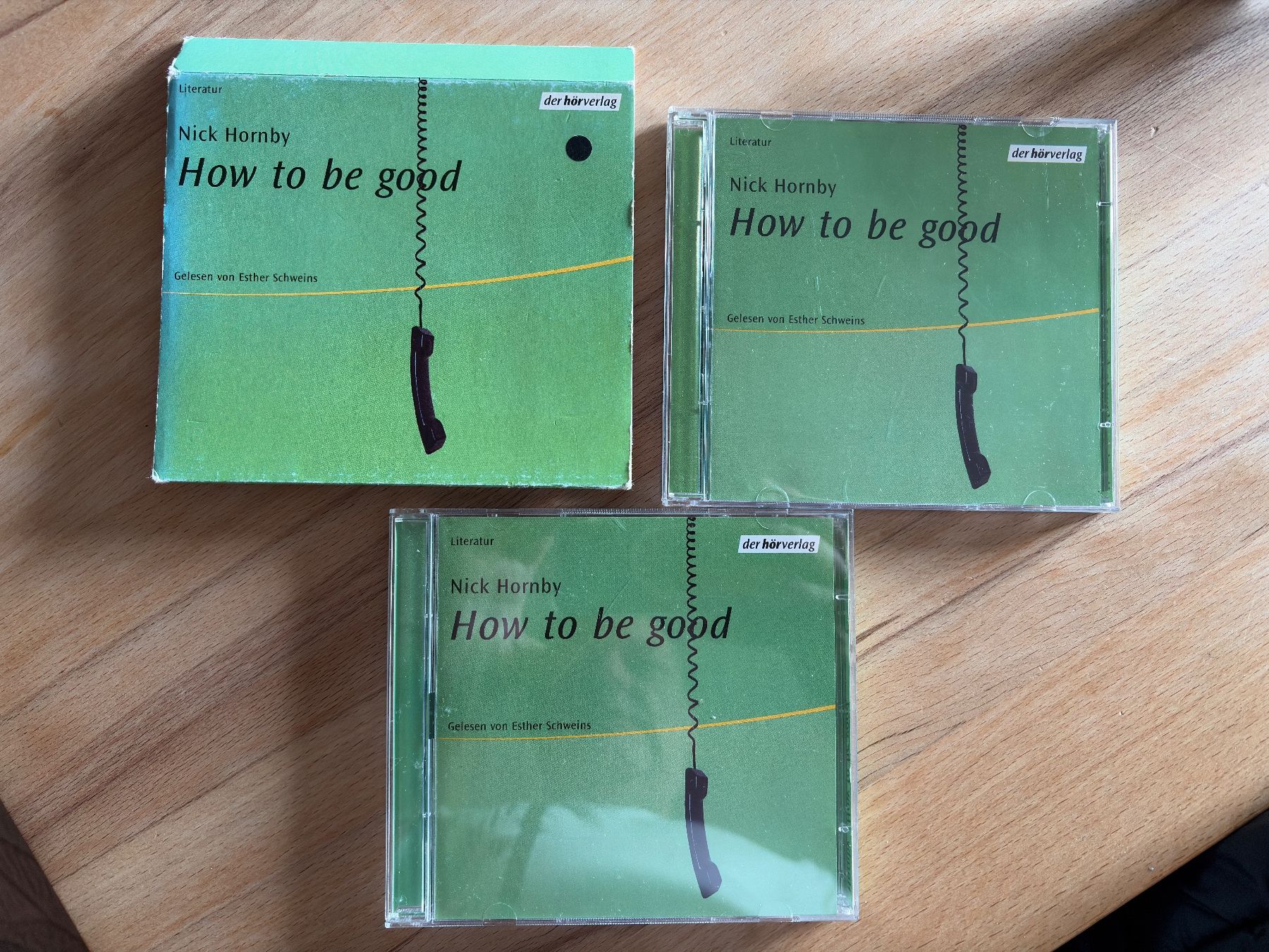Audiolibri: Nick Hornby: How to be good – Usato da Hombrechtikon venduto da Dokmasa