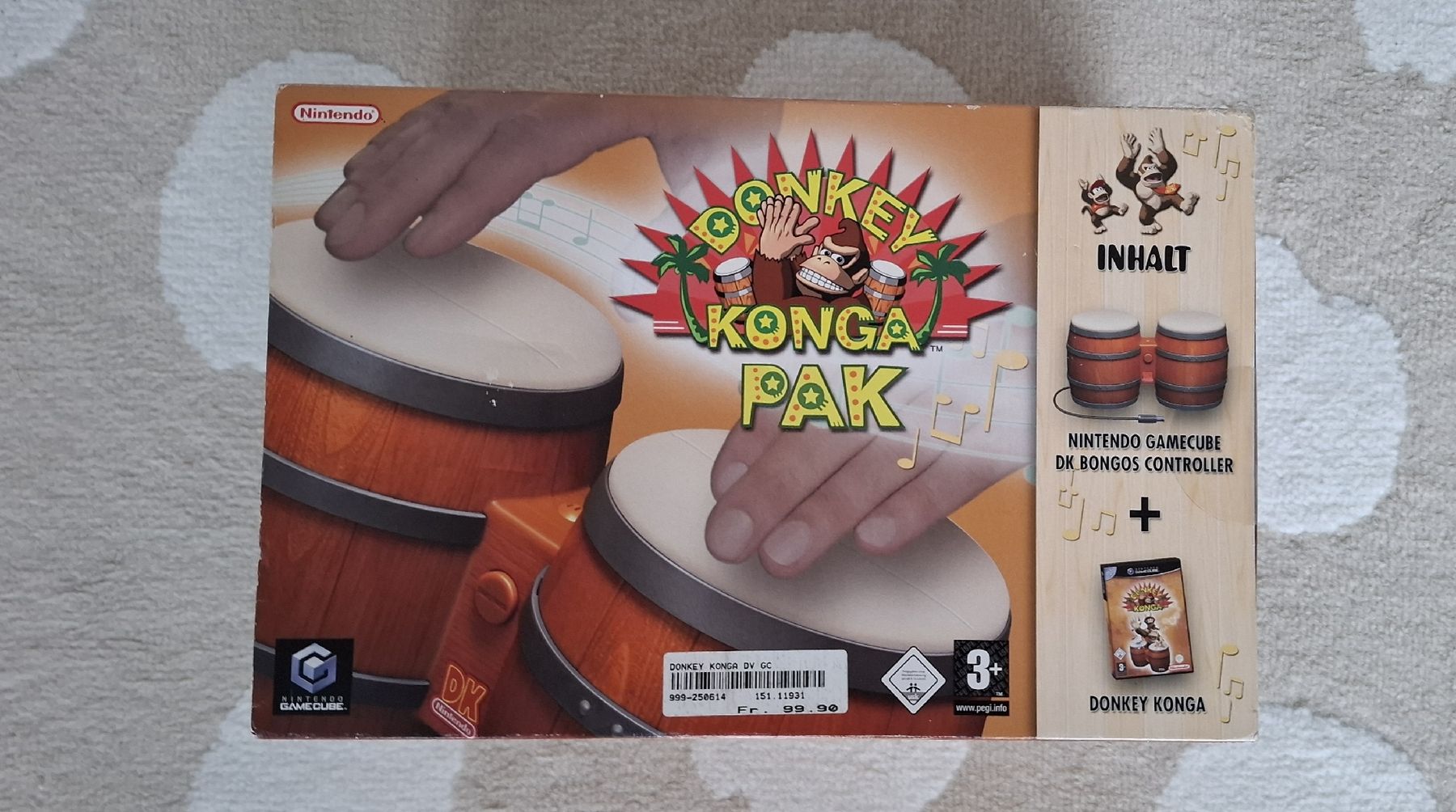 Giochi: Donkey Konga Pak - Neu – Nuovo e nell'imballaggio originale da Nottwil venduto da Jonbo9
