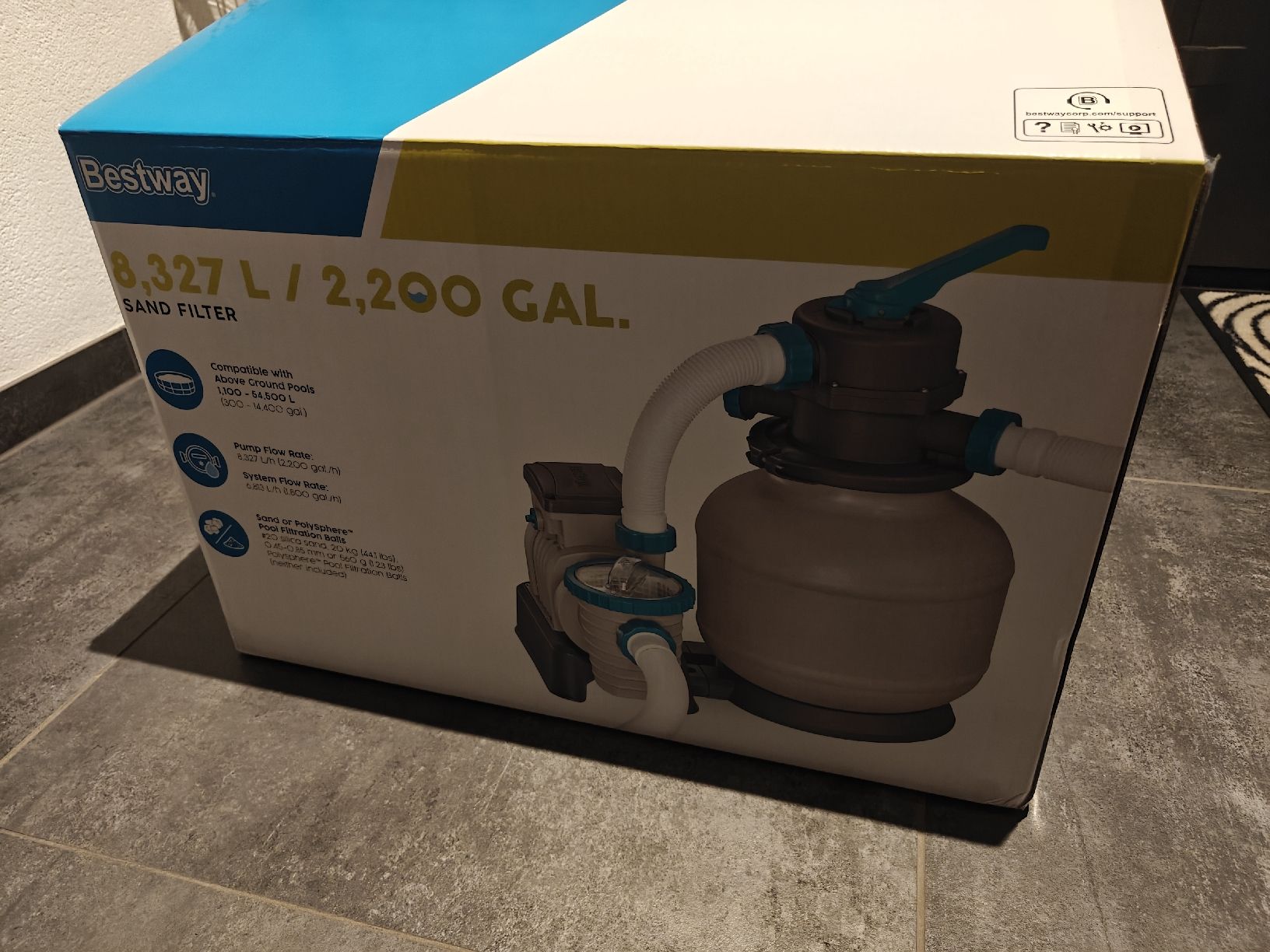 Bestway Accessori per Piscine: pompe filtration piscine – Nuovo (secondo la descrizione) da Châbles FR venduto da salocin66 1