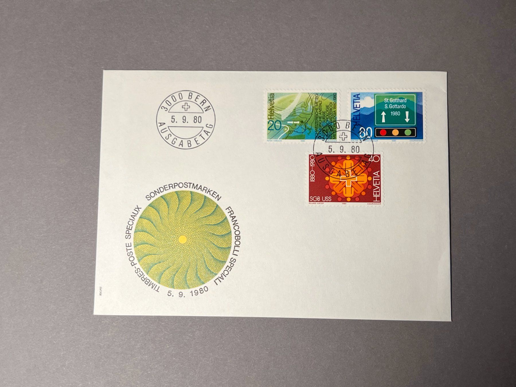 Tutti i francobolli: FDC SONDERPOSTMARKEN 1980 – Usato da Riva san vitale venduto da abd_p86k