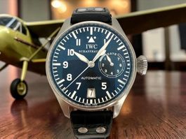 IWC Big Pilot, Ref. IW500201 in Edelstahl