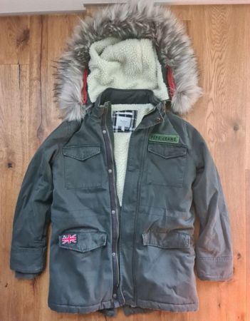 Pepe Jeans Winterjacke mit Kapuze, Gr. 164 Top Zustand!