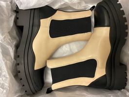 NEUER VERO MODA BOOT EIERSCHALEN/BEIGE GR. 38