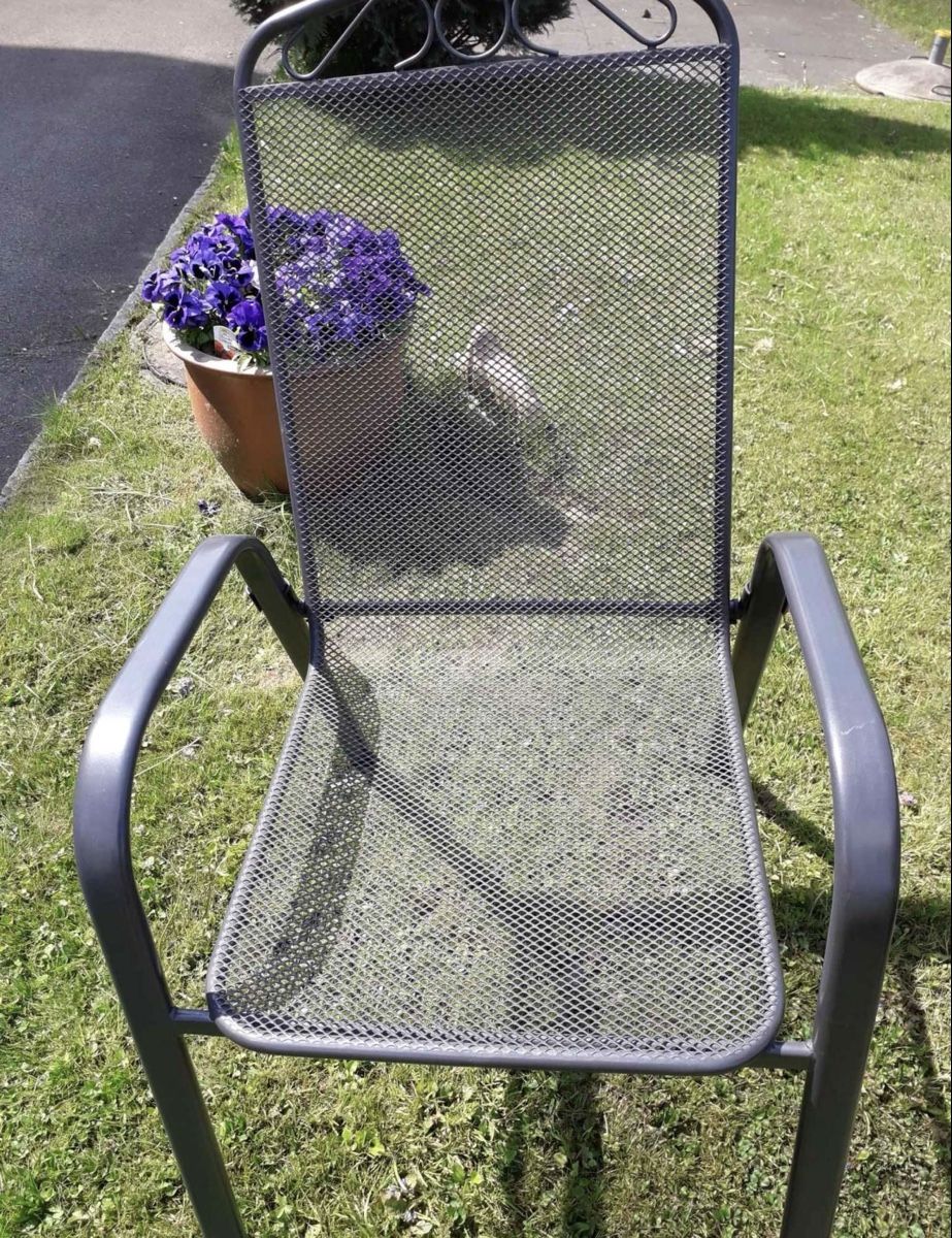 Schaffner Tavoli: Gartentisch Metall Anthrazit 100/65 cm Gebraucht – Usato da St .Gallen venduto da Zikou_M_A_M 2