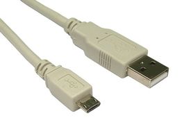 USB Micro-B zu USB - A / Kabel