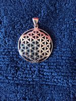 Silberanhänger Blume des Lebens 925 neuwertig, 6 gram