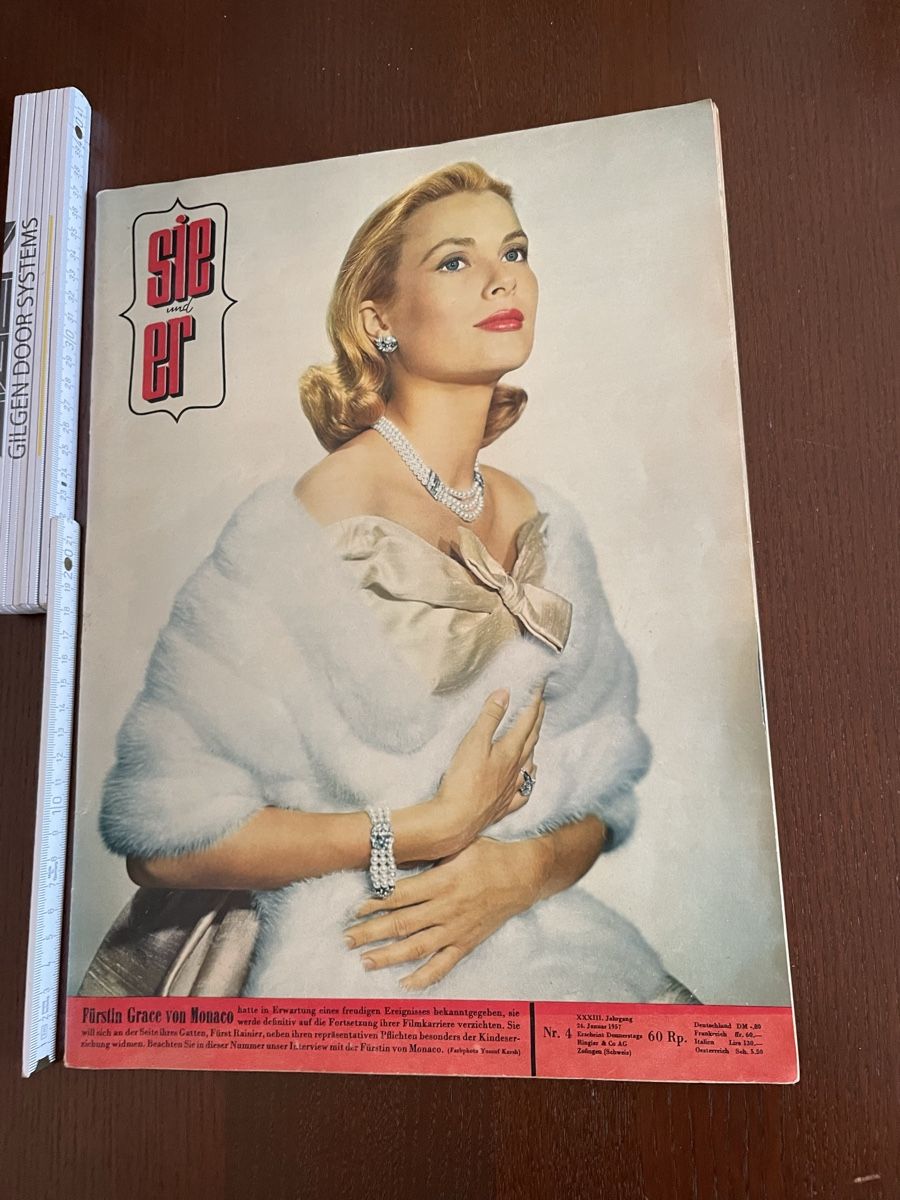 Zeitschriften & Magazine: Sie&Er 1957, Grace Kelly  – Gebraucht aus Oftringen von Jradioman