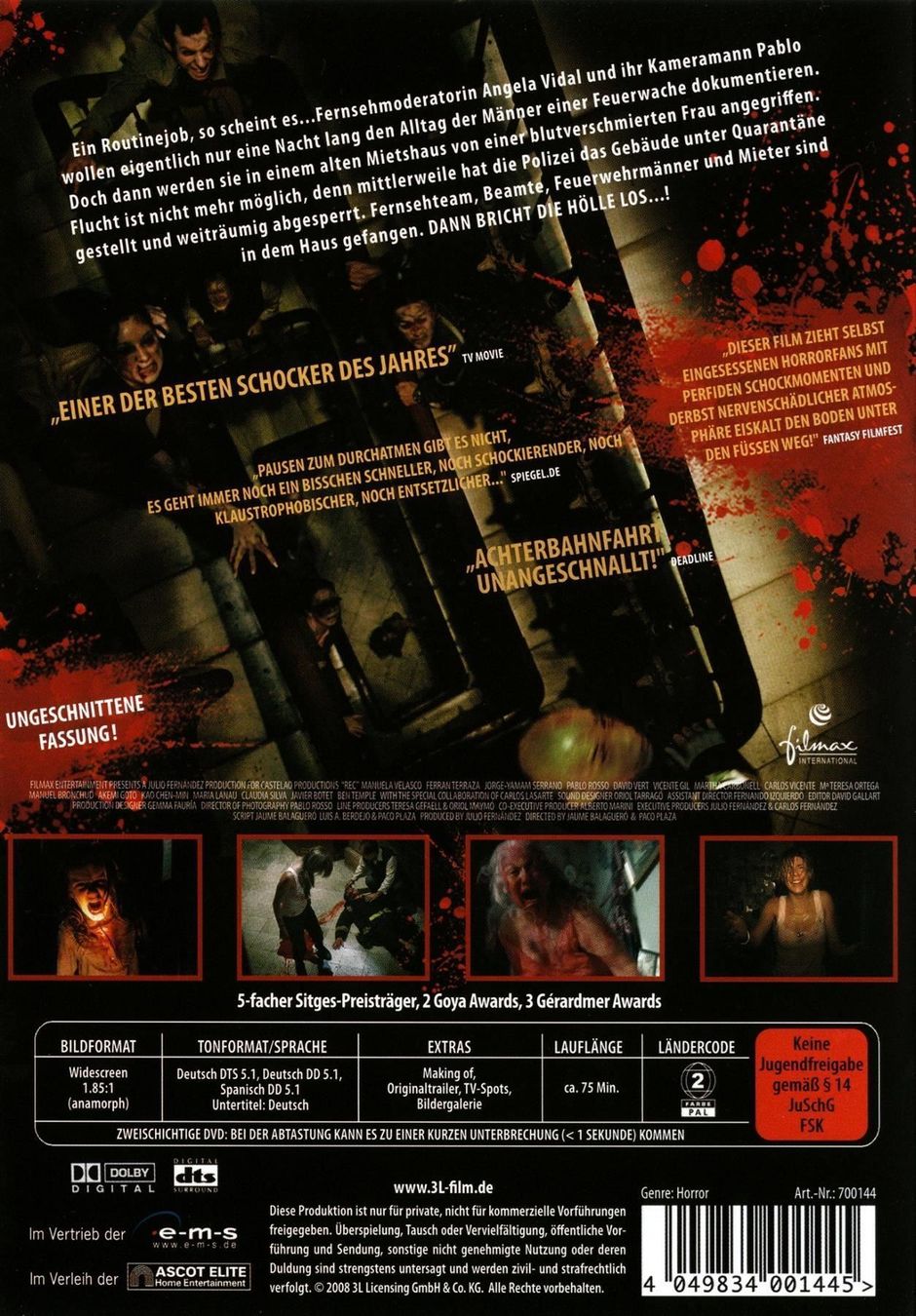 Tutti i DVDs: [ Rec] – Usato da Horn venduto da Wings0 1