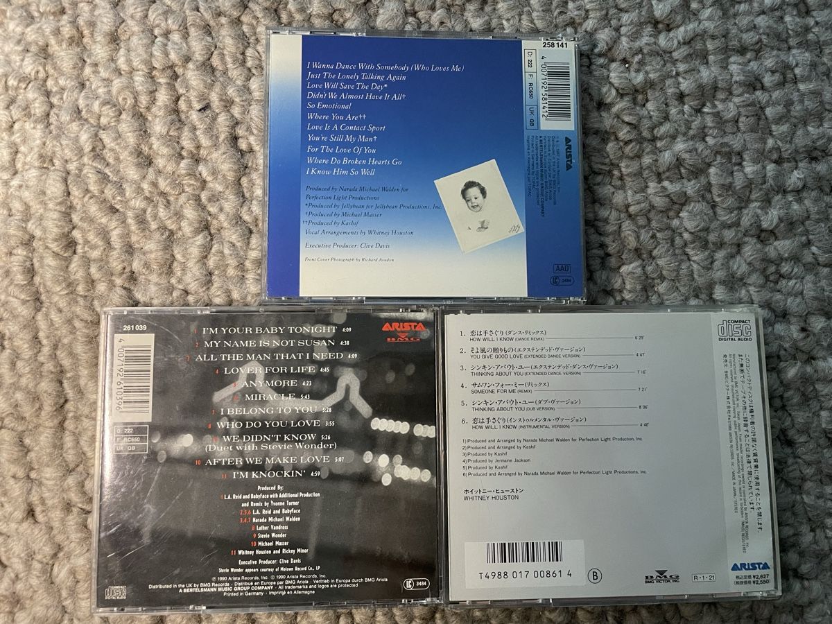 CD: 3x Whitney Houston – Usato da Reinach AG venduto da trigger7811 1