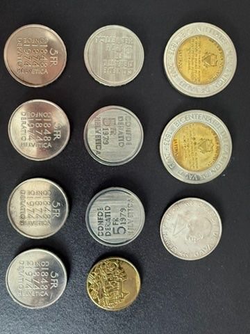 Tutti le monete: Lot de pieces commemoratives suisses – Usato da Crissier venduto da fab_k6 6