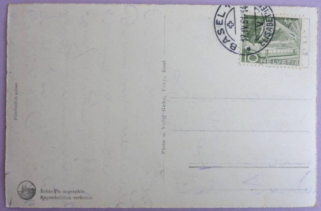 Cartoline postali: Mariastein – Usato da Fétigny venduto da Billy2miny 1