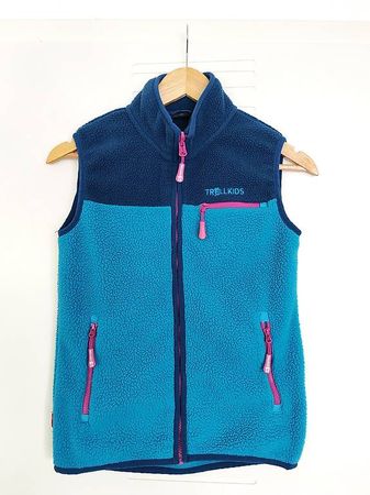 Trollkids Gilet Gr. 140,Flece