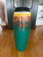 Grosse Bodenvase mehrfarbig guter Zustand