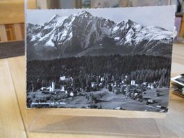Flims Waldhaus Piz Riein Postkarte  1955   2