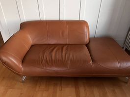 Sofa Echtleder braun