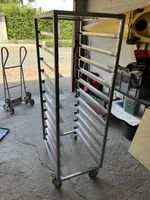 6x REGAL MIT ROLLEN BECKER GASTRO WERKSTATT