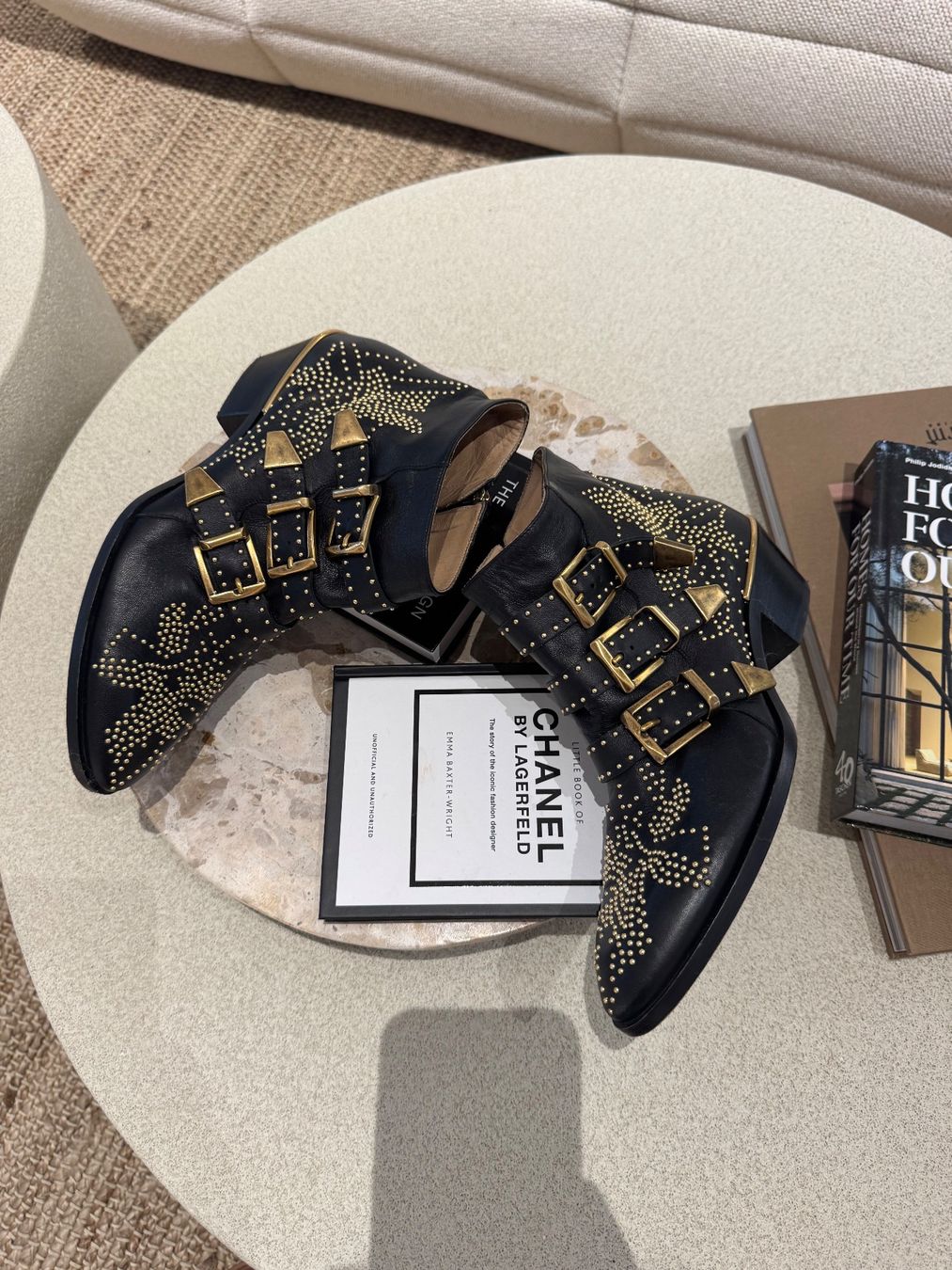 Chloé Scarpe da uomo: CHLOE BOOTS BLACK – Usato da Schwyz venduto da bofb 6