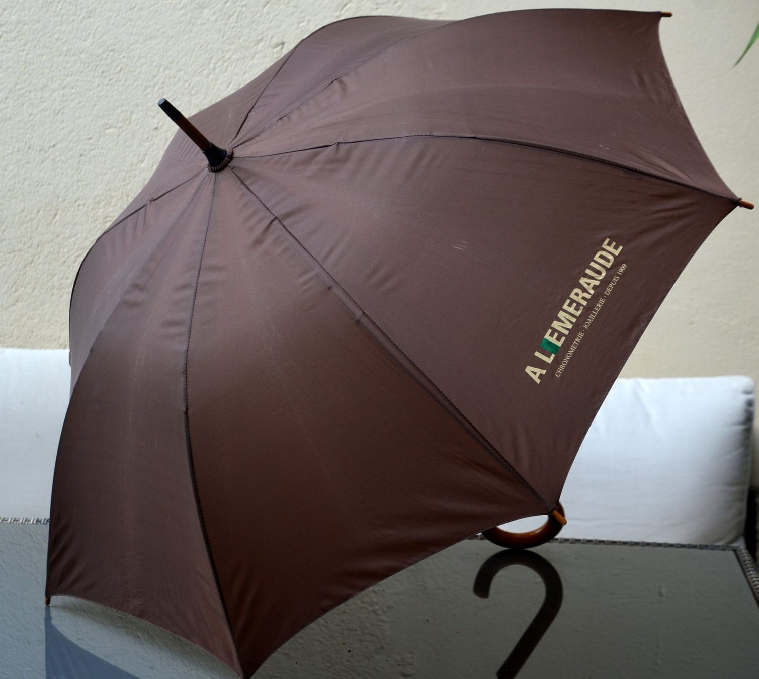 Ombrelli: Regenschirm A L'emeraude parapluie – Usato da Collonges venduto da Auganien