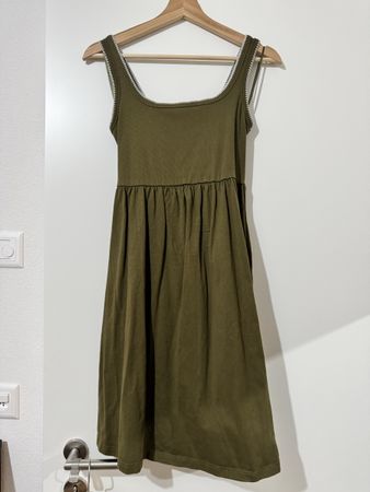 Robe Next Petite vert olive taille 34 bon etat