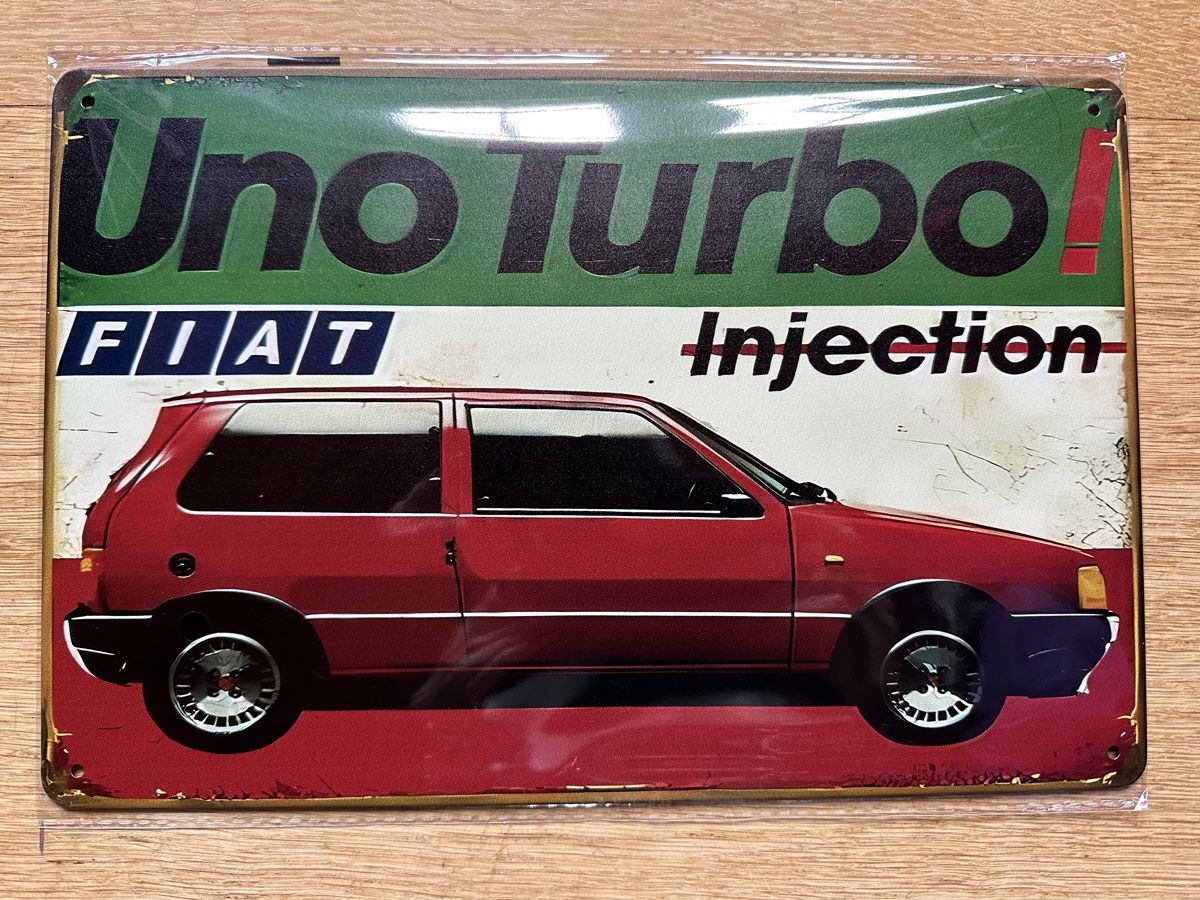 Schilder: Fiat uno turbo italia – Neu (gemäss Beschreibung) aus Reinach AG von rares75
