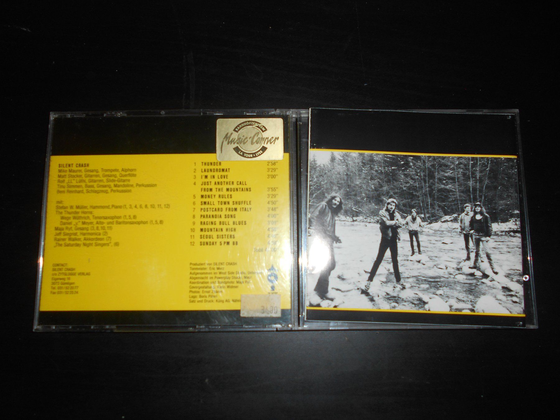 CD: Silent Crash – Thunder / 1991 – Usato da Aarberg venduto da witchhunter01 1