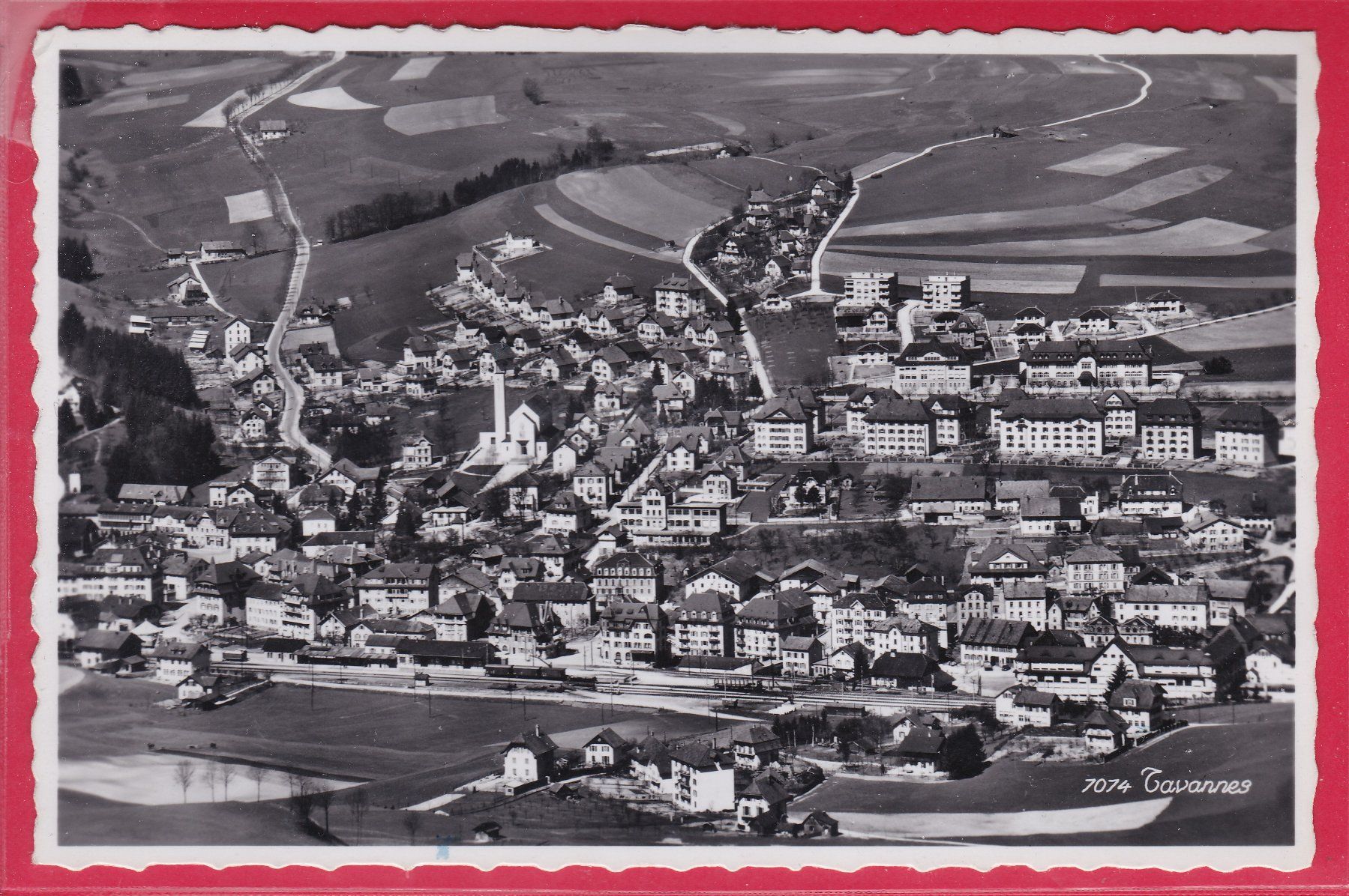 Cartoline postali: TAVANNES, 26.9.1947 – Usato da Oberrieden venduto da Gebirgsstelze