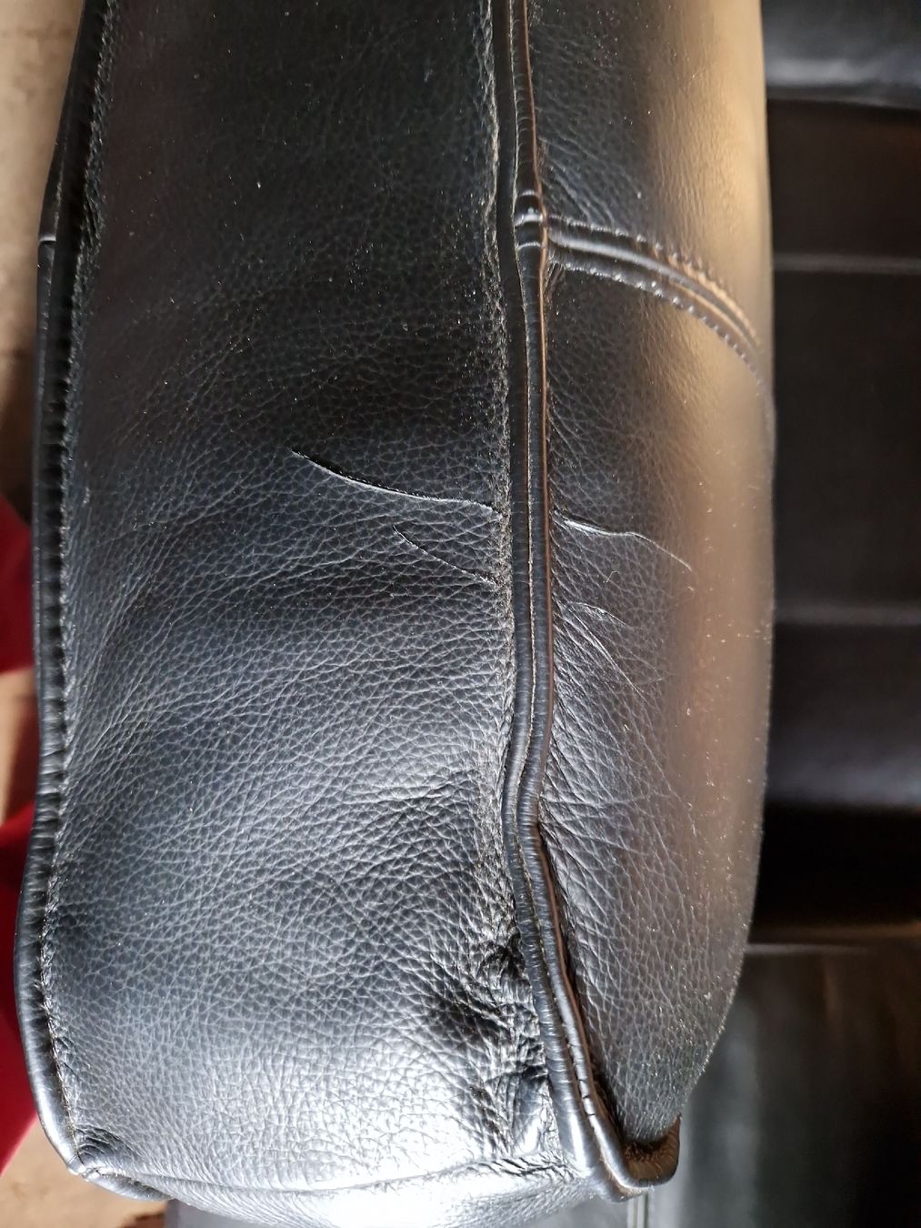 Sofas: Sofa Leder Zweiplätzer – Gebraucht aus Krinau von Stangensellerie 2