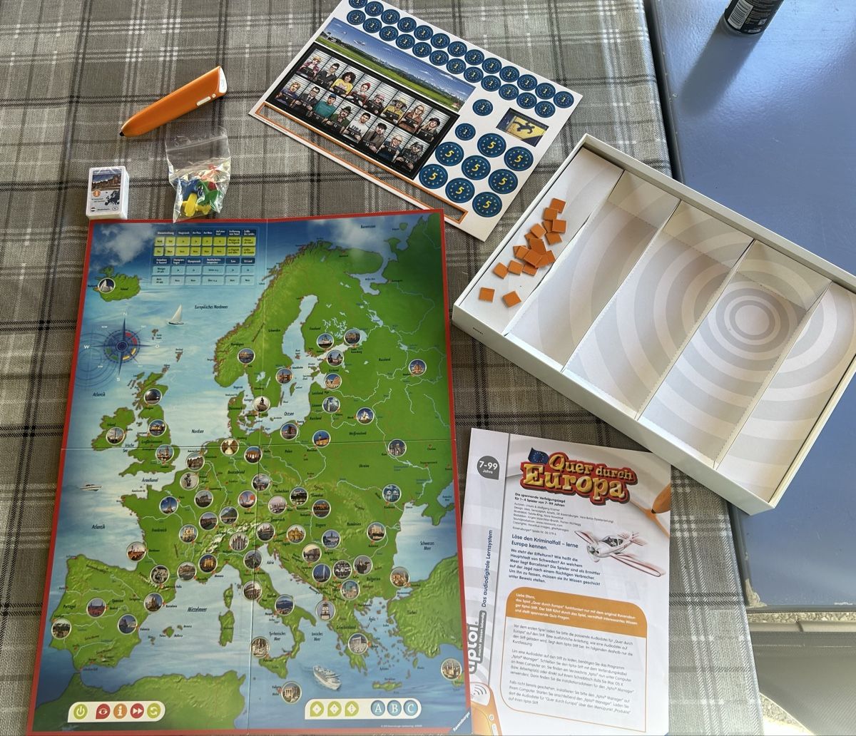Tiptoi Giochi: Tiptoi Quer durch Europa mit Stift – Usato da Allschwil venduto da meeresperle 2