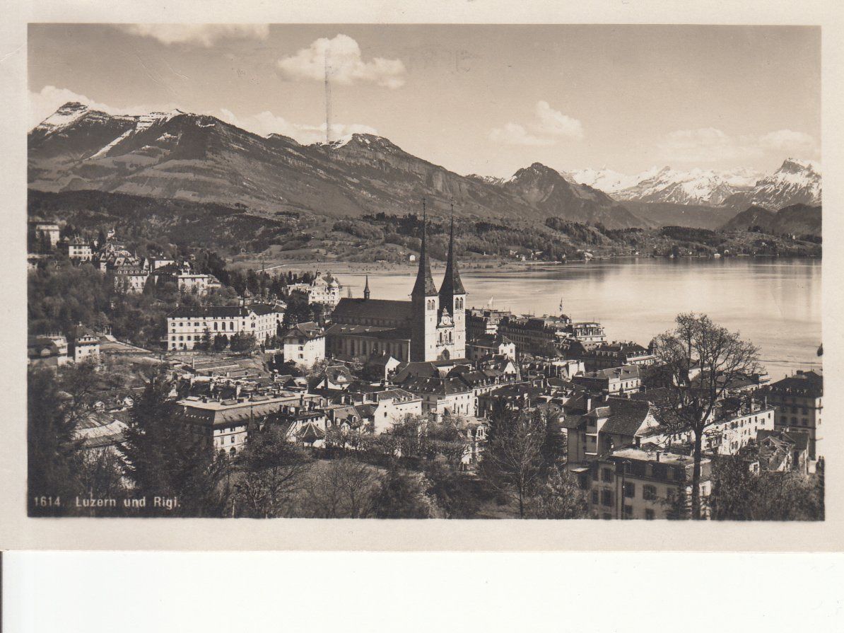Cartoline postali: Luzern 1933 – Usato da Bürglen TG venduto da StampGraf