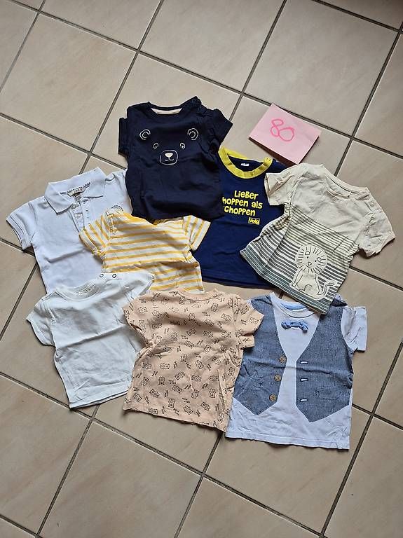 Lotti & Set di vestiti: 9xShirts lang + 8xkurz 80 – Usato da Seeberg venduto da Zauberfee95 2