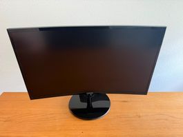 Samsung 27" Curved Monitor Full-HD (C27F390FHU) –Top Zustand