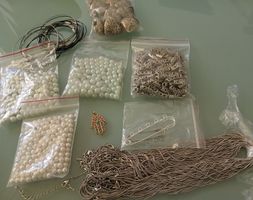 Restpostenpaket zum Schmuck basteln