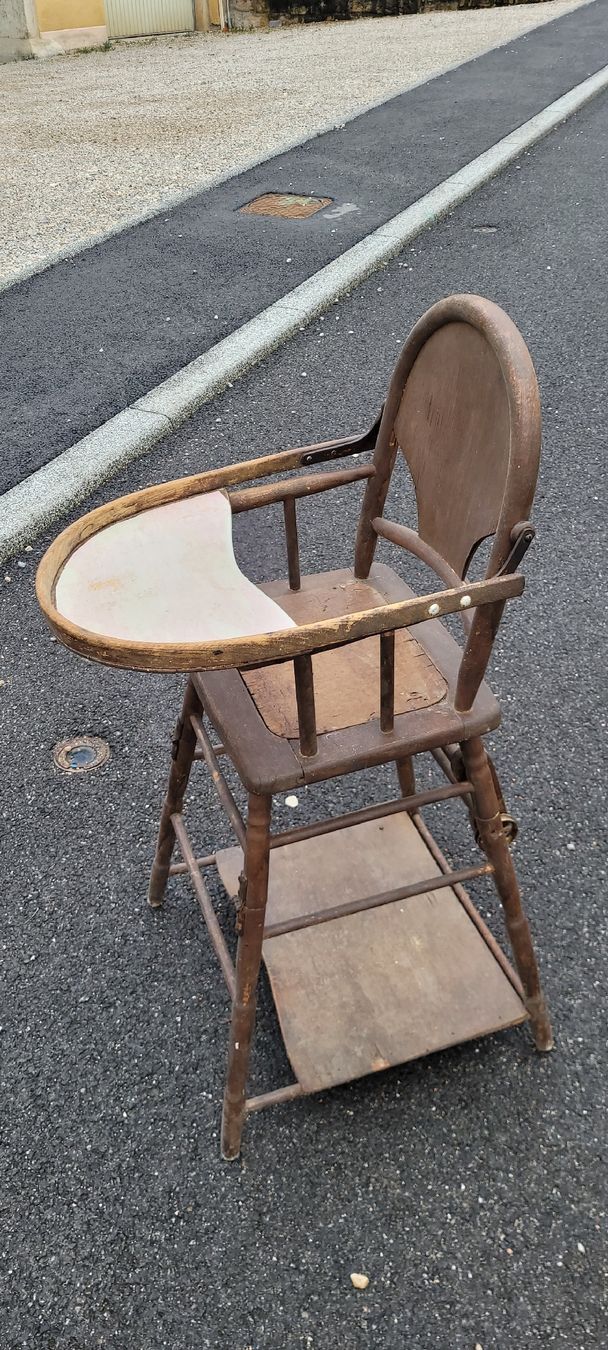 Seggioloni: Ancienne chaise bébé – Usato da Rocourt venduto da PapyCH 1