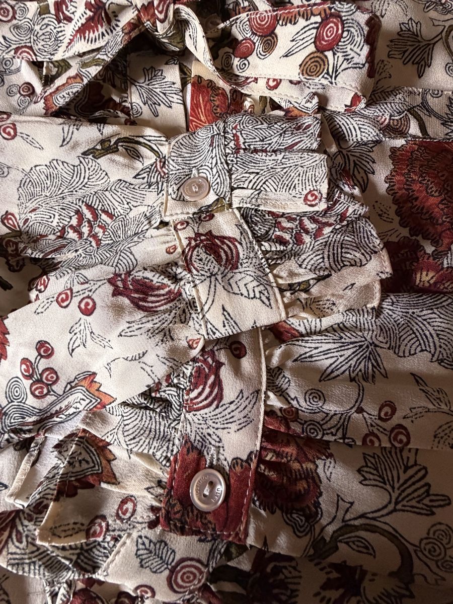 Ulla Johnson Camicette: Ulla Johnson Seidenbluse Gr US 4, DE 34/36 mit Rüschen – Nuovo (secondo la descrizione) da Rougemont venduto da phi_cbb8 6