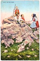 Auf dem Gipfel ca. 1910