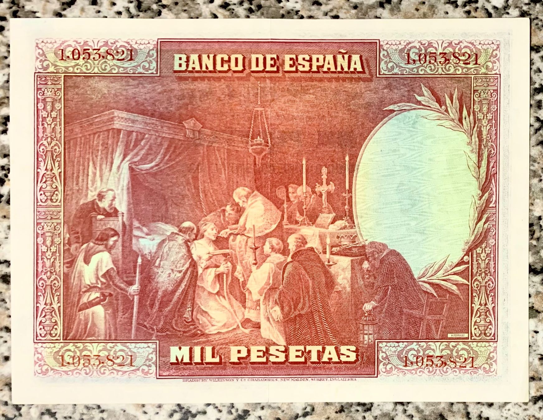 Banconote: 1000 Pesetas Spanien 1928!!! – Usato da Oberentfelden venduto da NunoLouro 1