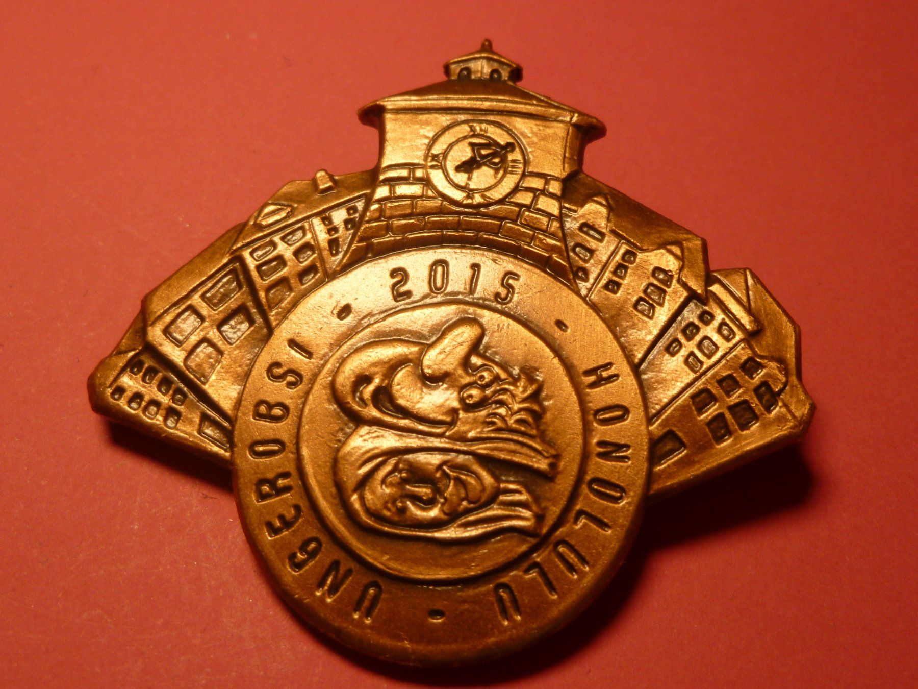 Placchette & Badge: HONOLULU 2015 BRONZE – Usato da Ried (Muotathal) venduto da Mandarin02