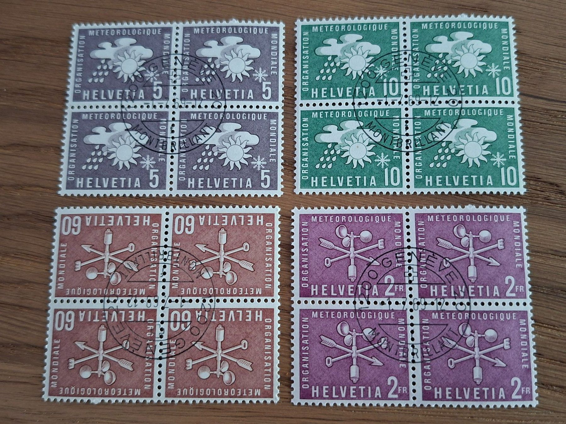 Tutti i francobolli: Dienstmarken: 4er Blocks: OMM – Nuovo (secondo la descrizione) da Hinterkappelen venduto da 1399