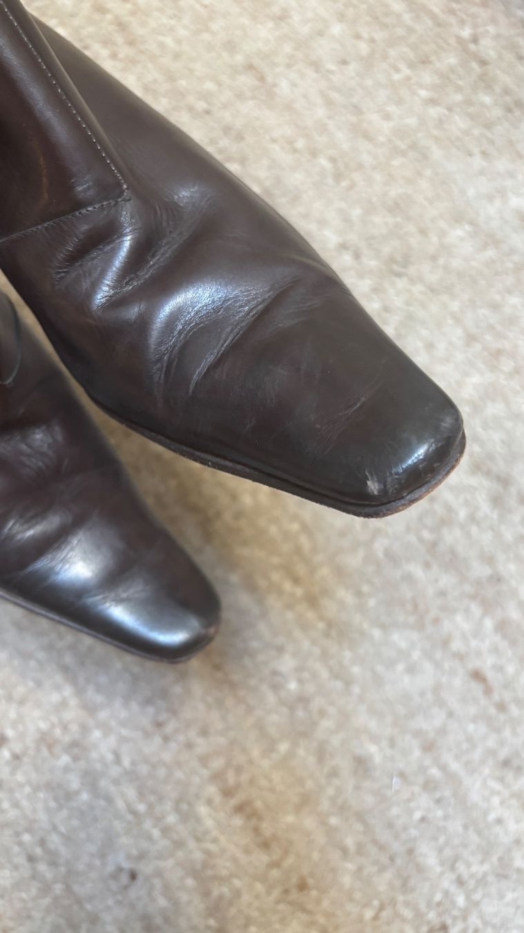 Jil Sander Damenschuhe: Vintage Jil Sander Stiefeletten braun – Gebraucht aus Bern von kue_db29 9