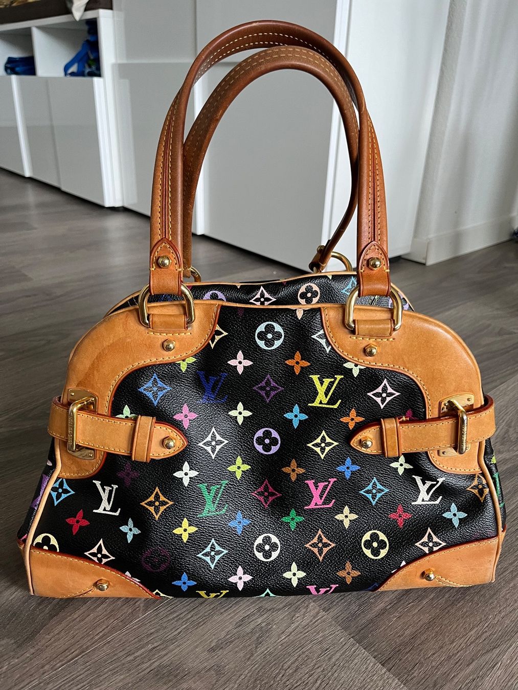 Louis Vuitton Borse da donna: LOUIS VUITTON Black Monogram Multicolore Claudia Bag – Usato da Bôle venduto da lau_wc66 1