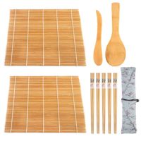 10er Sushi Maker für Anfänger Bambus