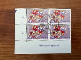 1994  CH Erstag gest.Viererblock mit Tab  (K97)